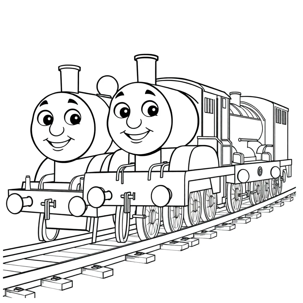Thomas & Friends coloring page