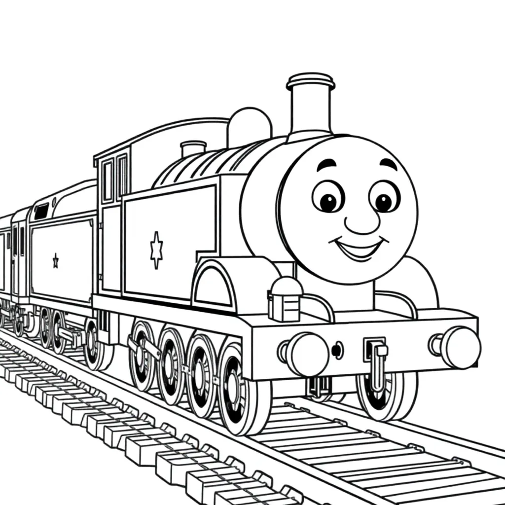 Thomas & Friends coloring page