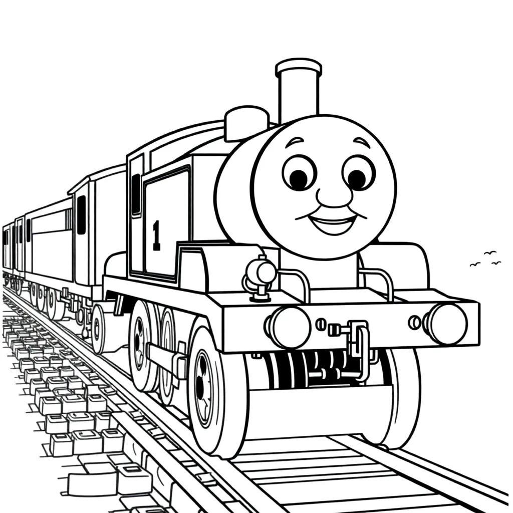 Thomas & Friends coloring page