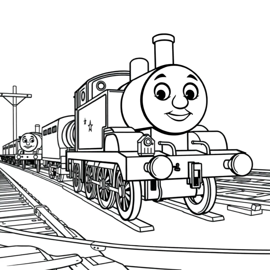 Thomas & Friends coloring page