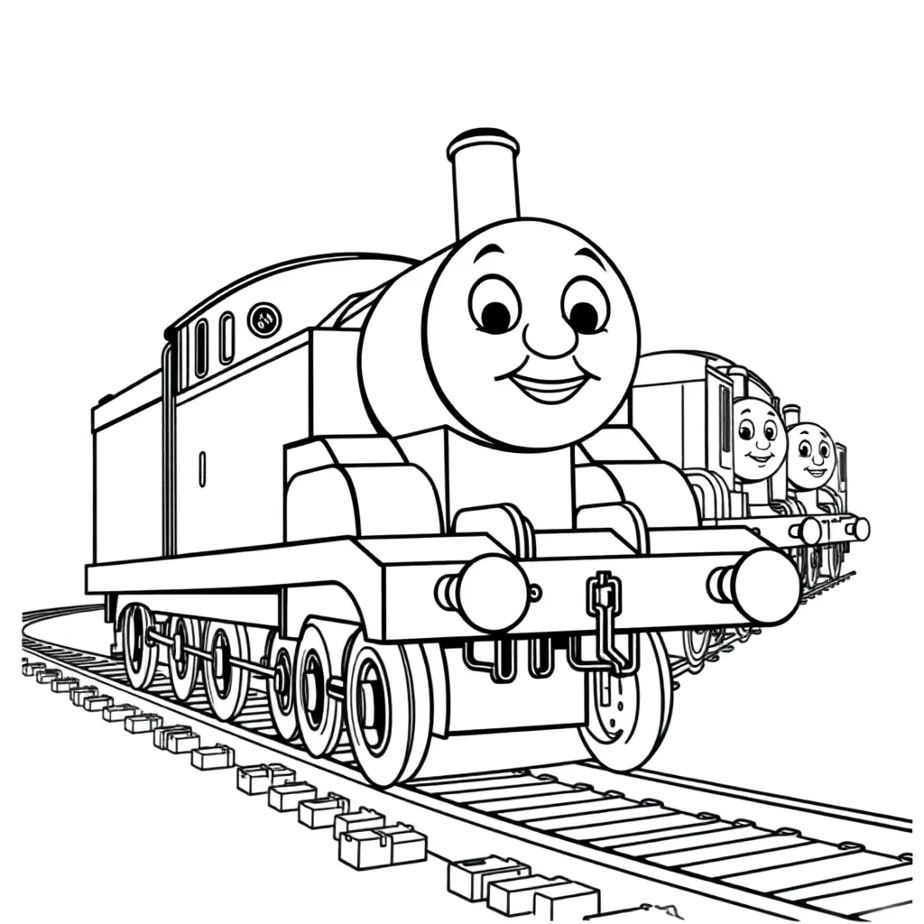 Thomas & Friends coloring page