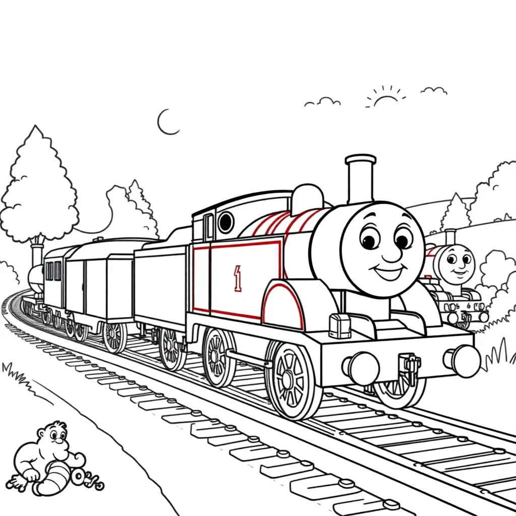Thomas & Friends coloring page