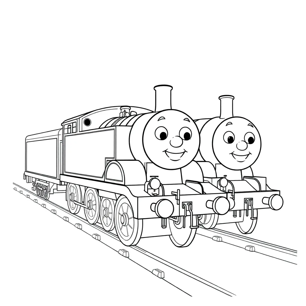 Thomas & Friends coloring page