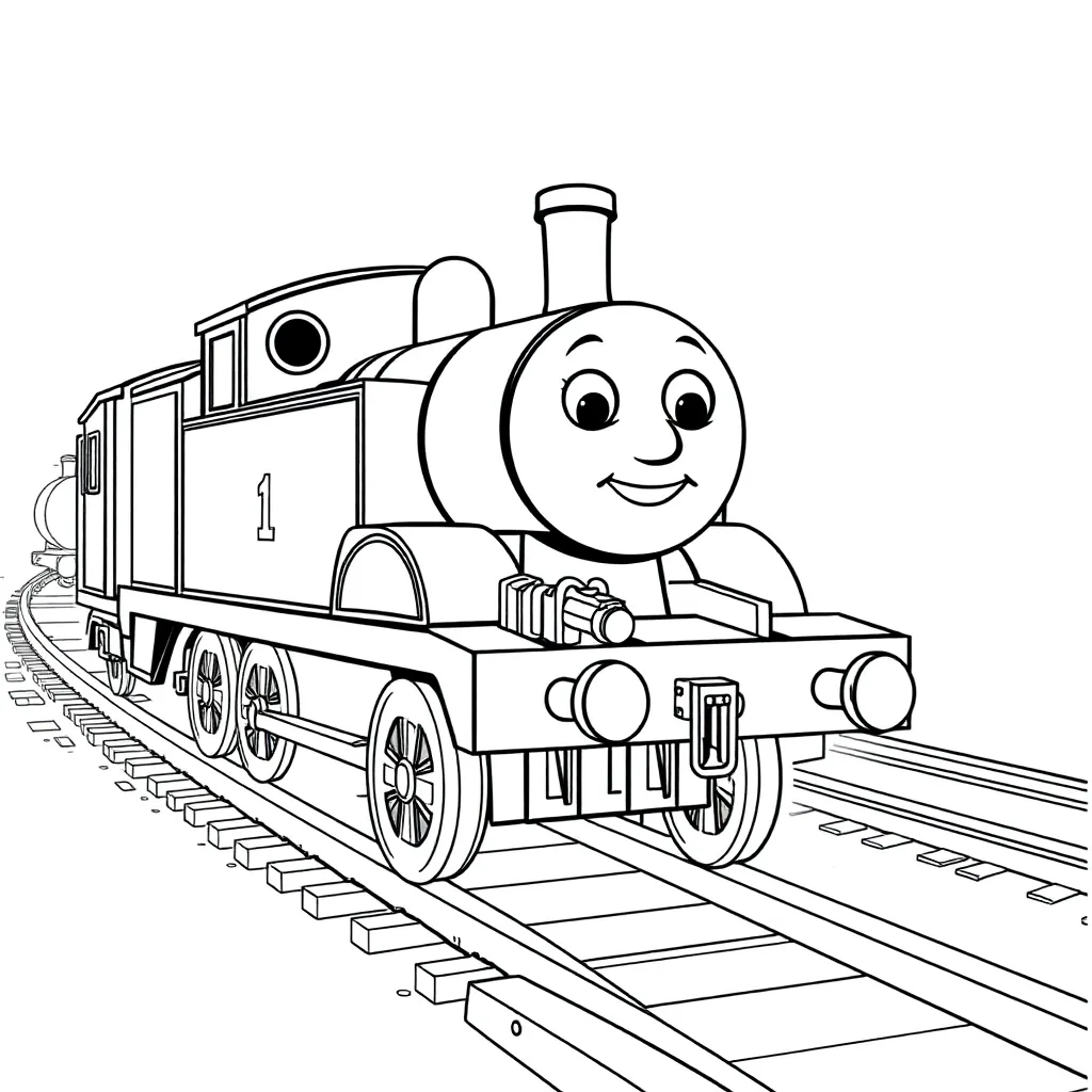 Thomas & Friends coloring page