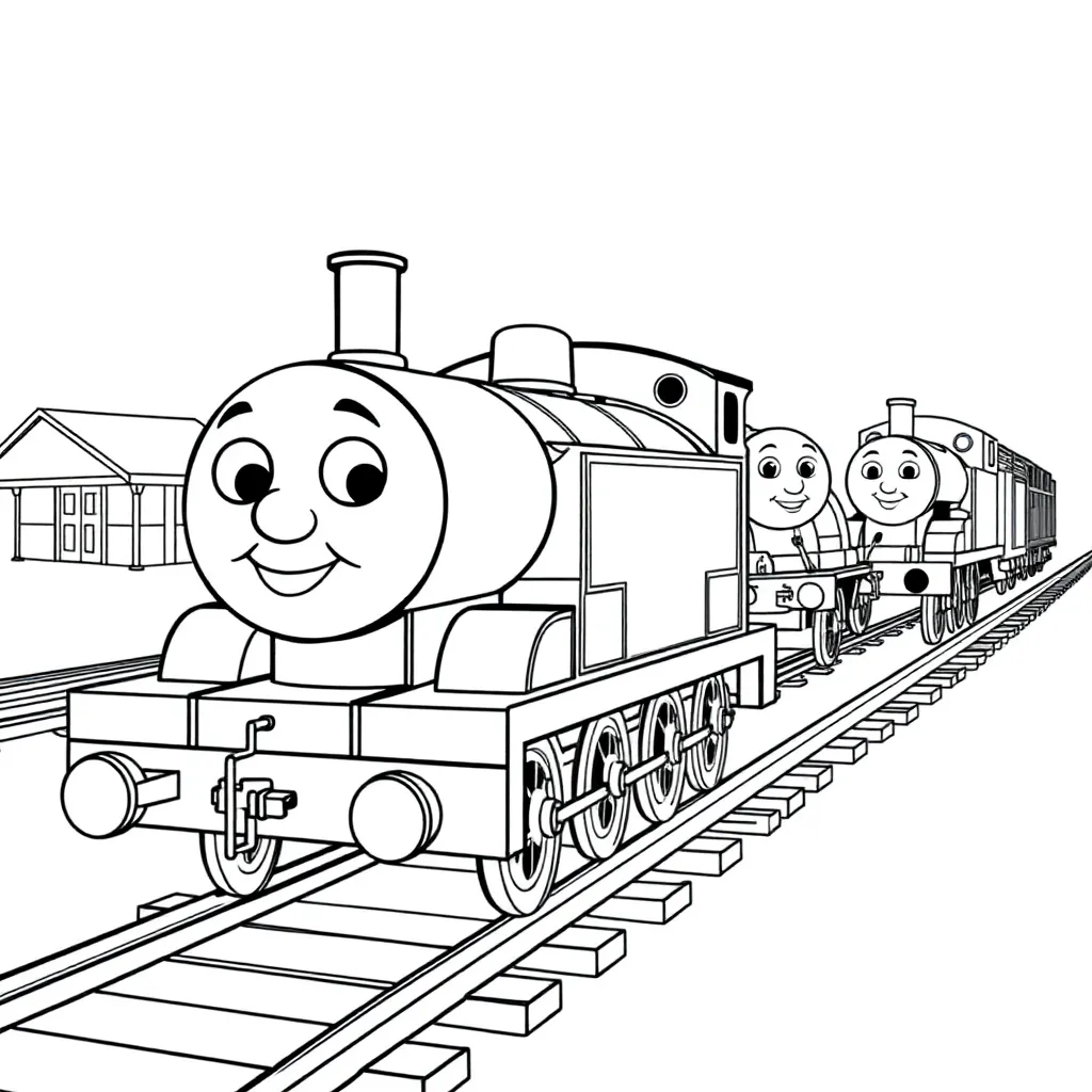 Thomas & Friends coloring page