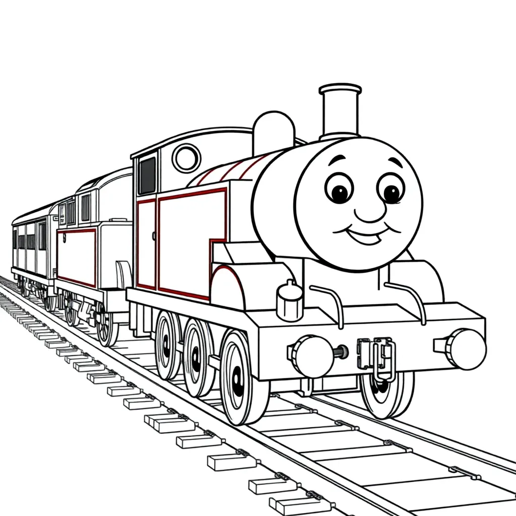 Thomas & Friends coloring page