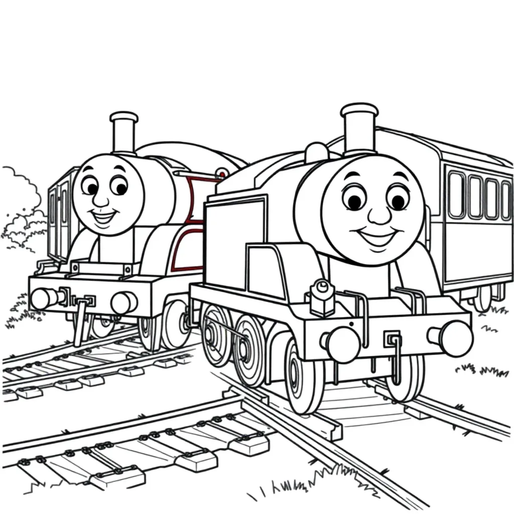 Thomas & Friends coloring page