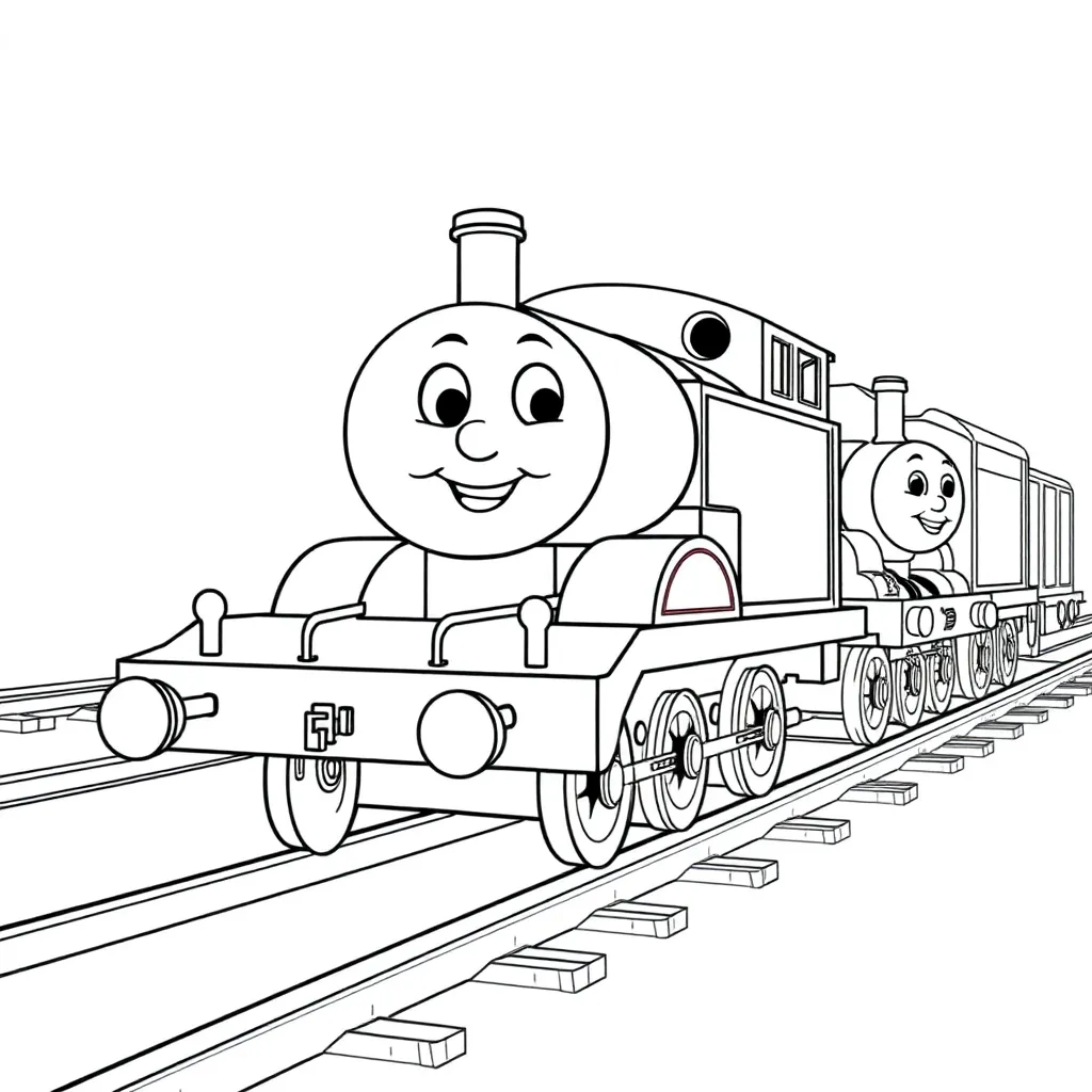 Thomas & Friends coloring page