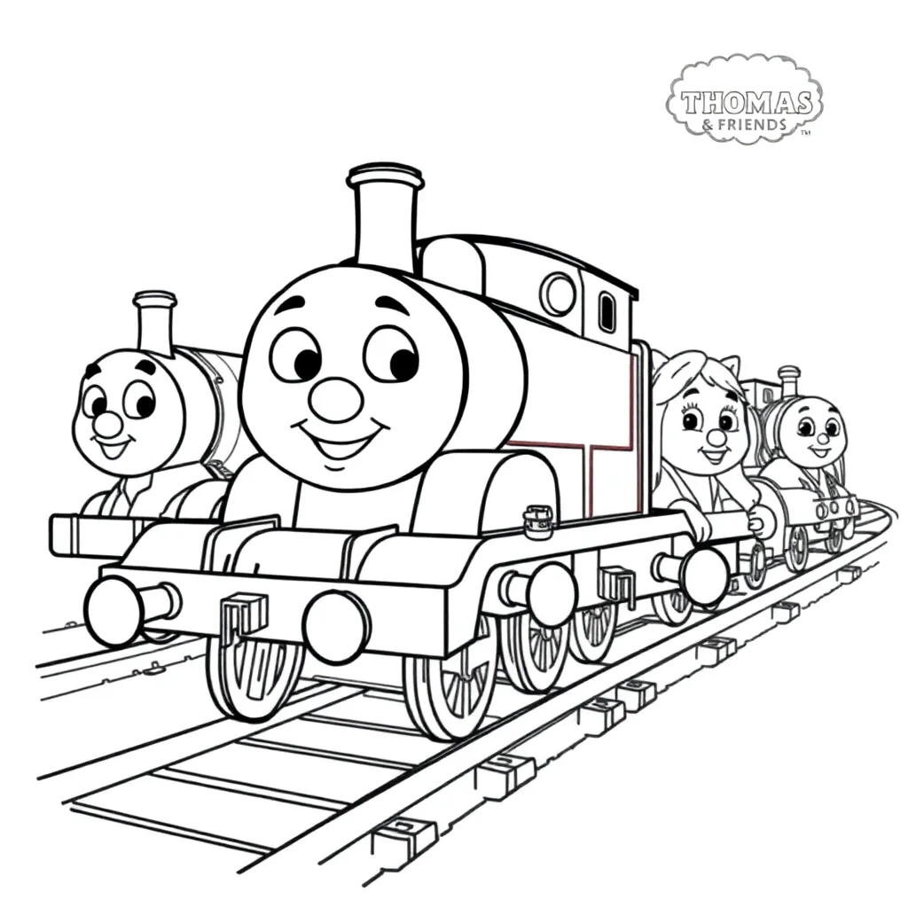 Thomas & Friends coloring page