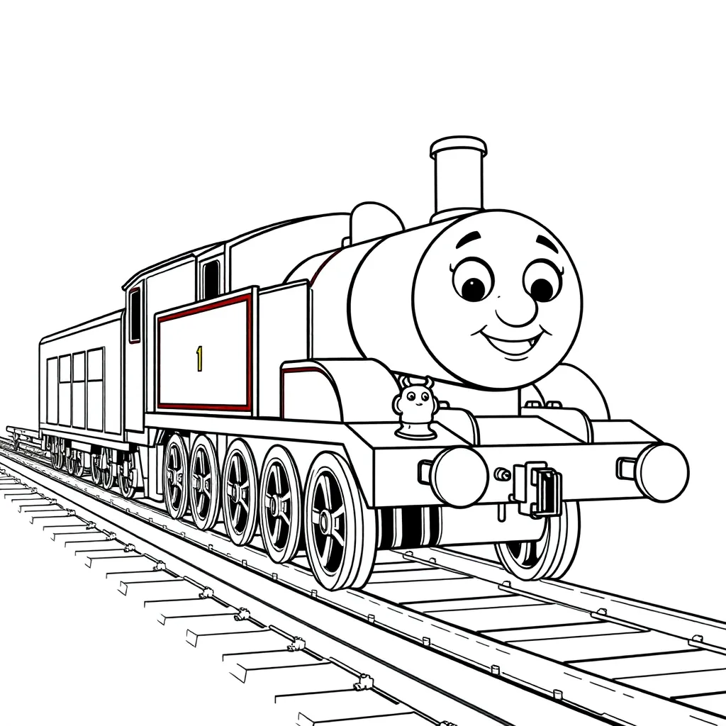 Thomas & Friends coloring page