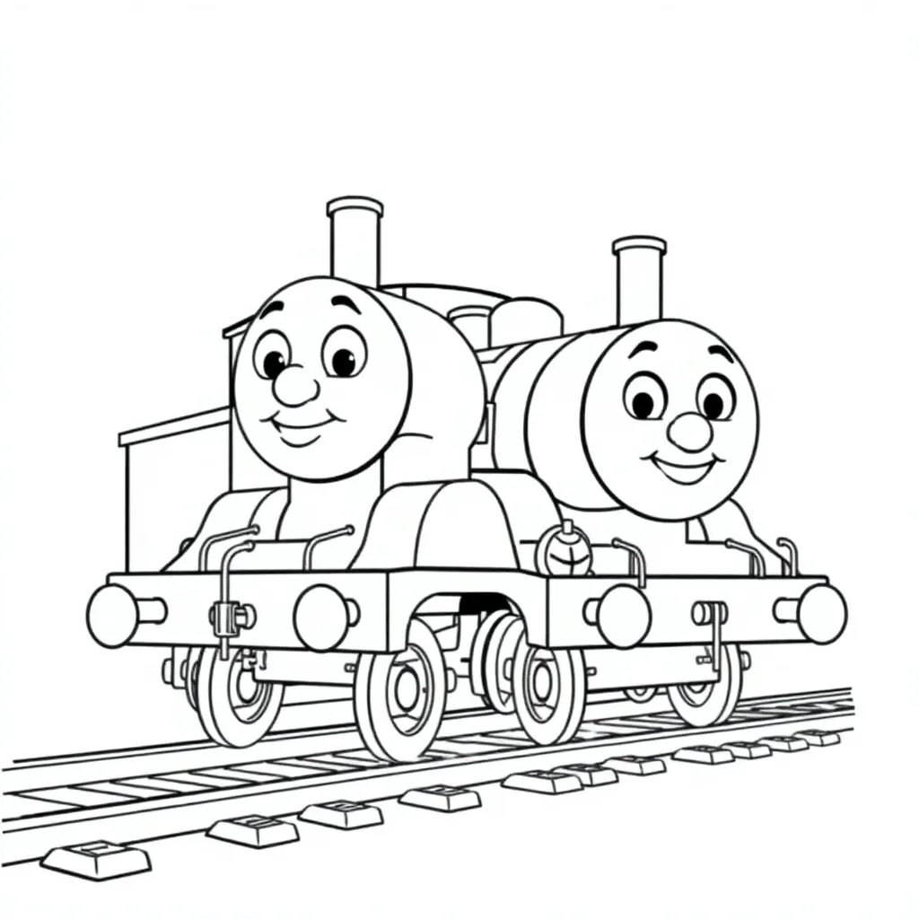 Thomas & Friends coloring page
