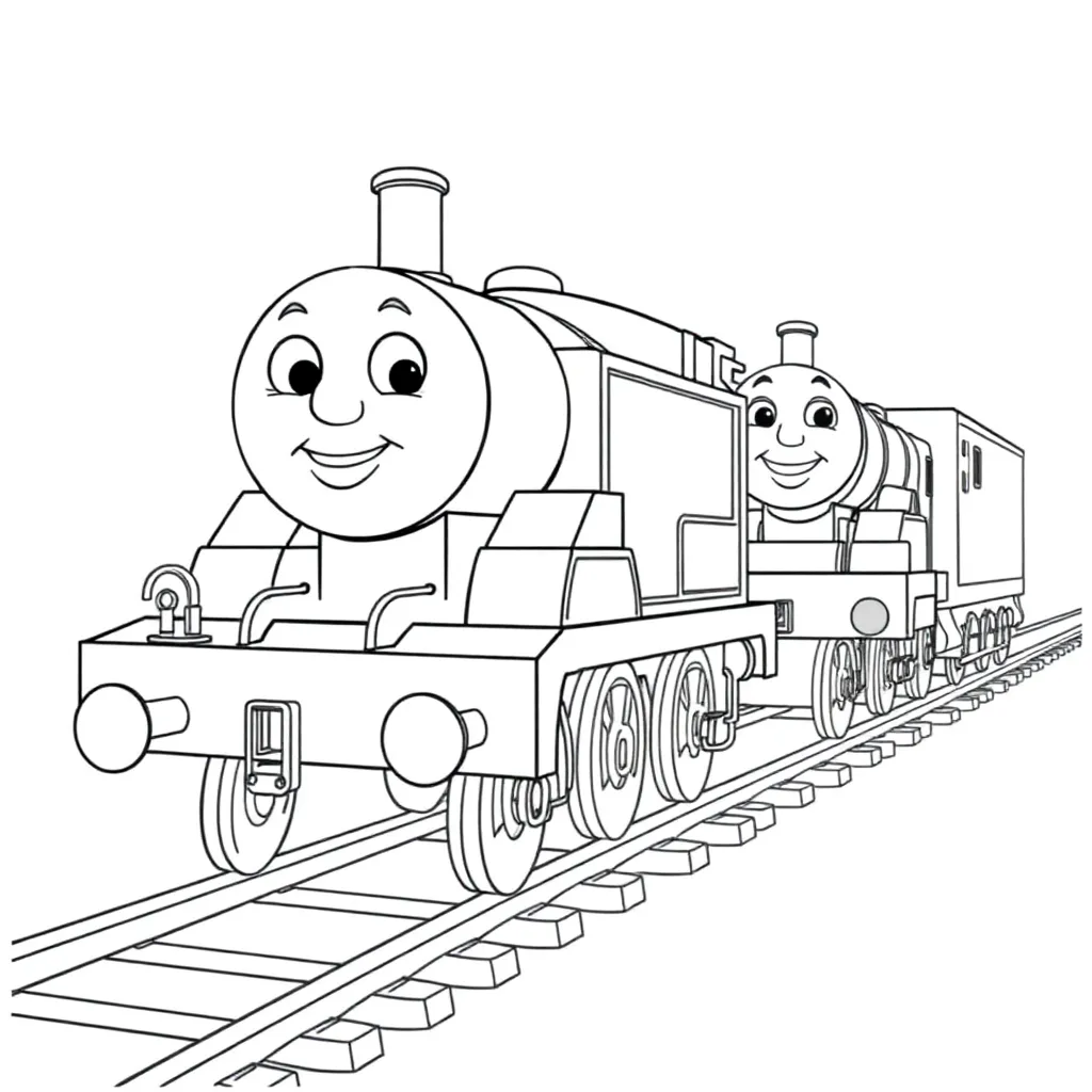 Thomas & Friends coloring page