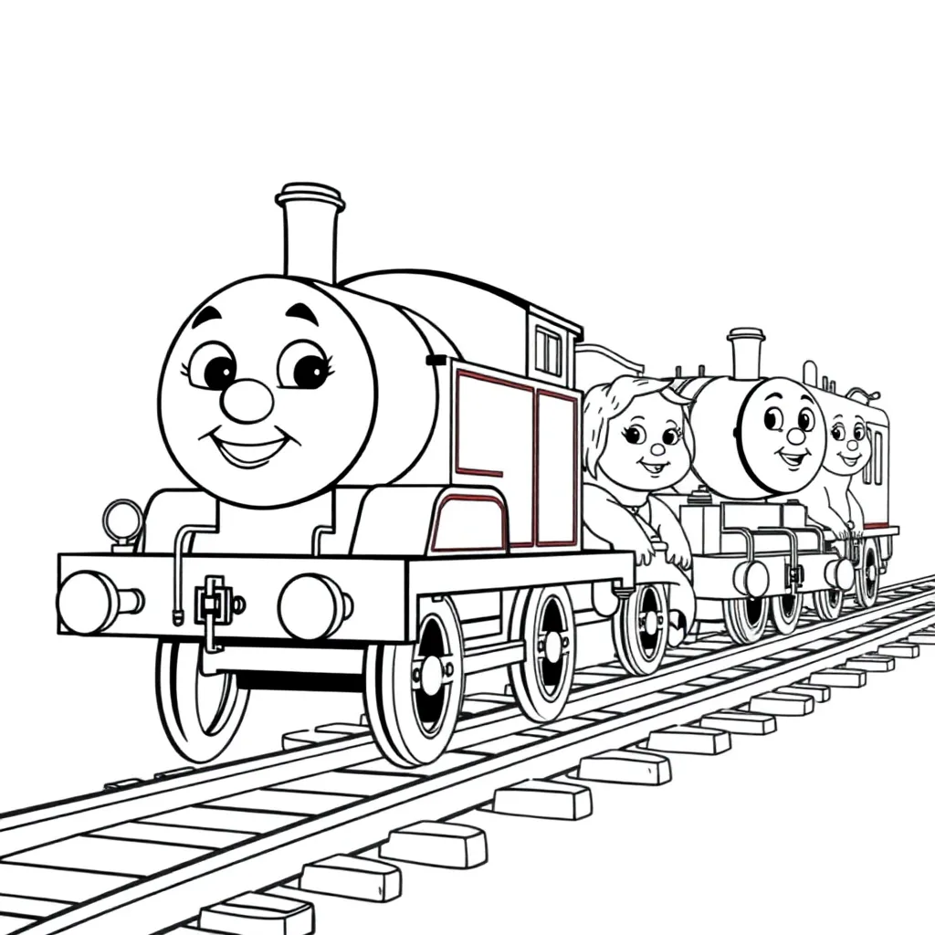 Thomas & Friends coloring page