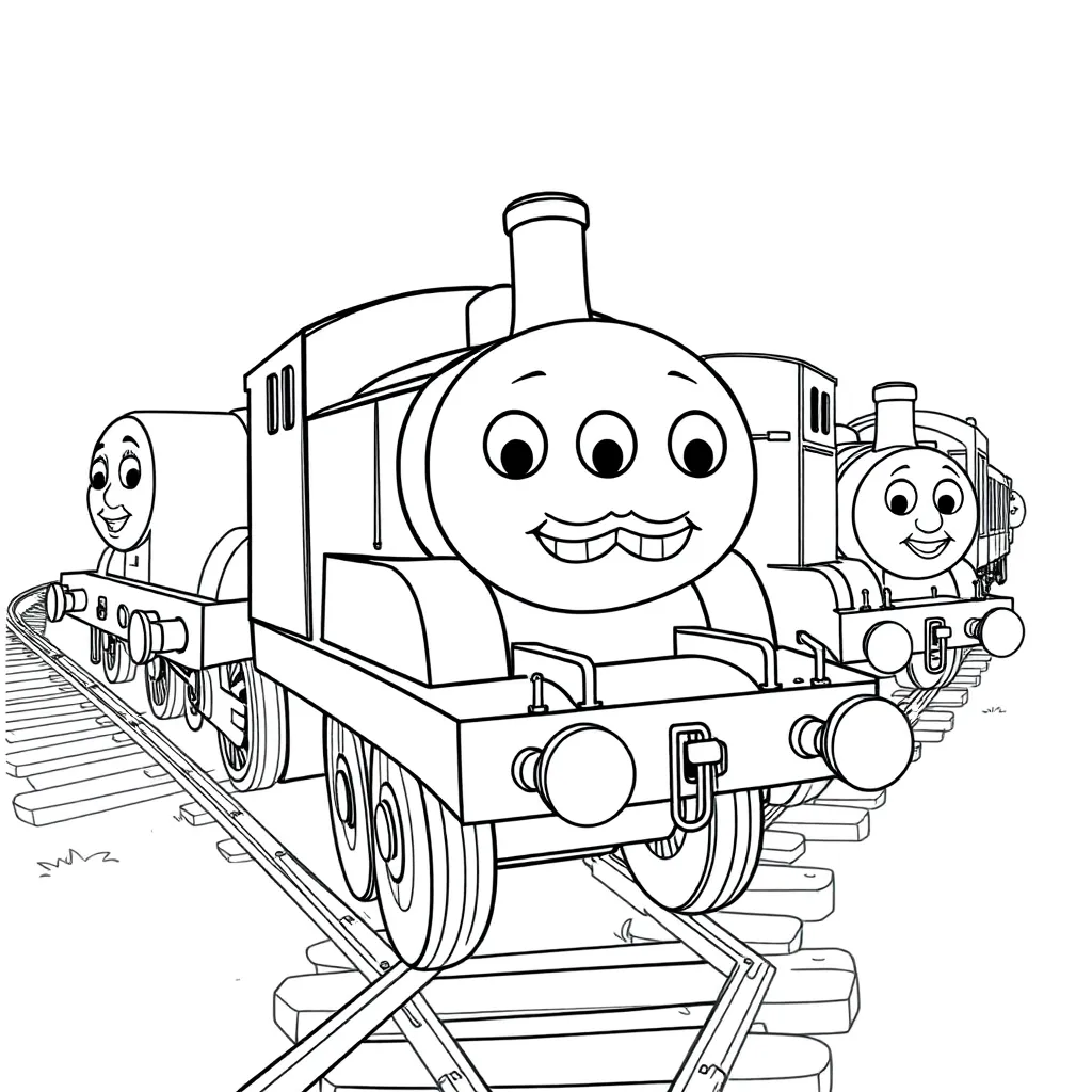 Thomas & Friends coloring page