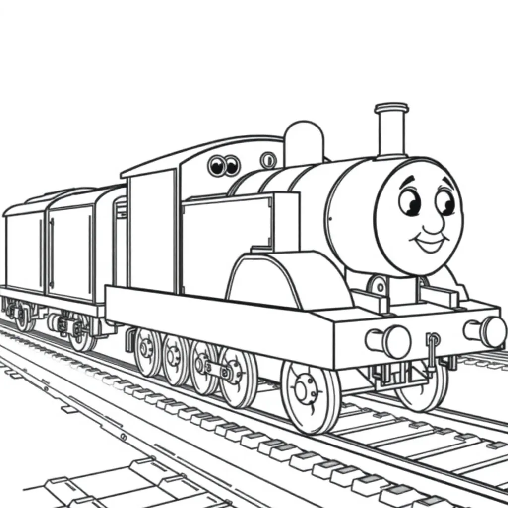 Thomas & Friends coloring page