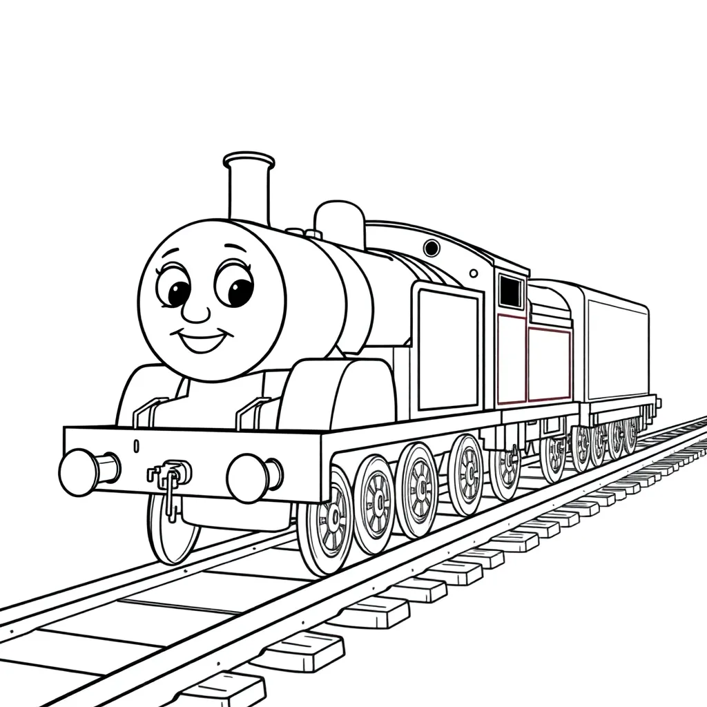 Thomas & Friends coloring page