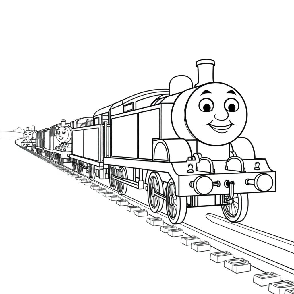 Thomas & Friends coloring page