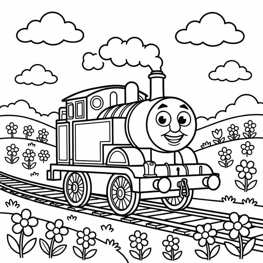 Thomas & Friends coloring page
