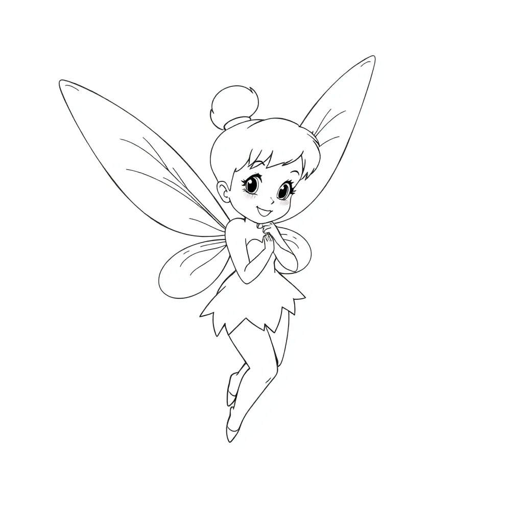 Tinker Bell coloring page