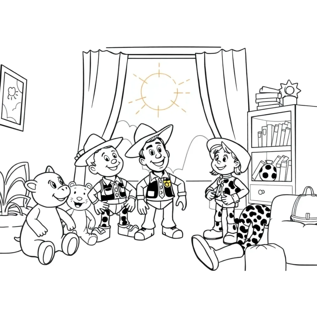 Toy Story coloring page