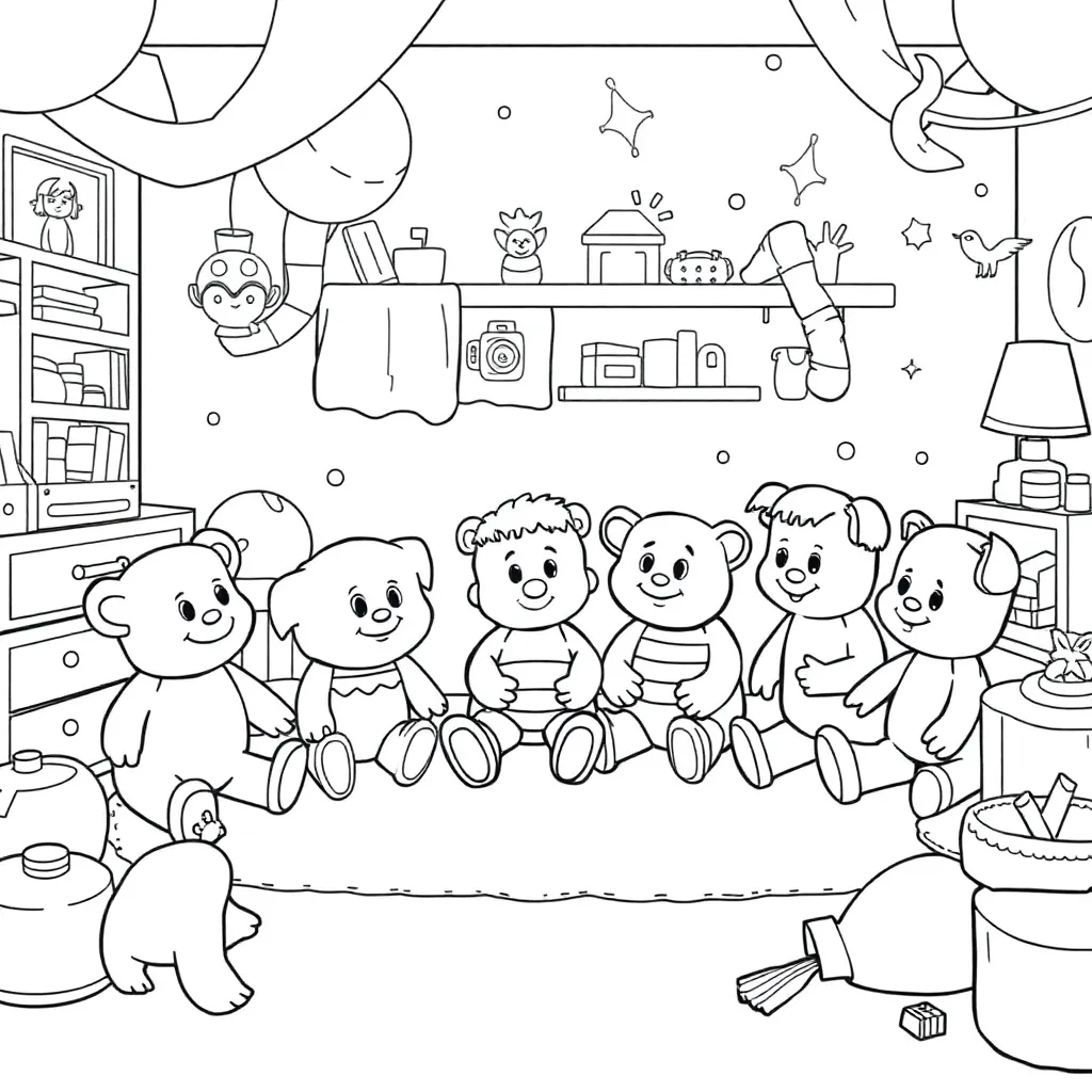 Toy Story coloring page