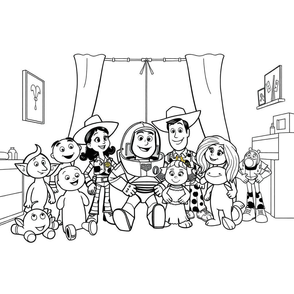 Toy Story coloring page