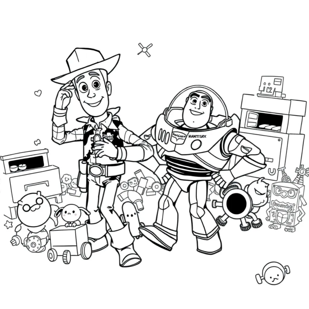 Toy Story coloring page