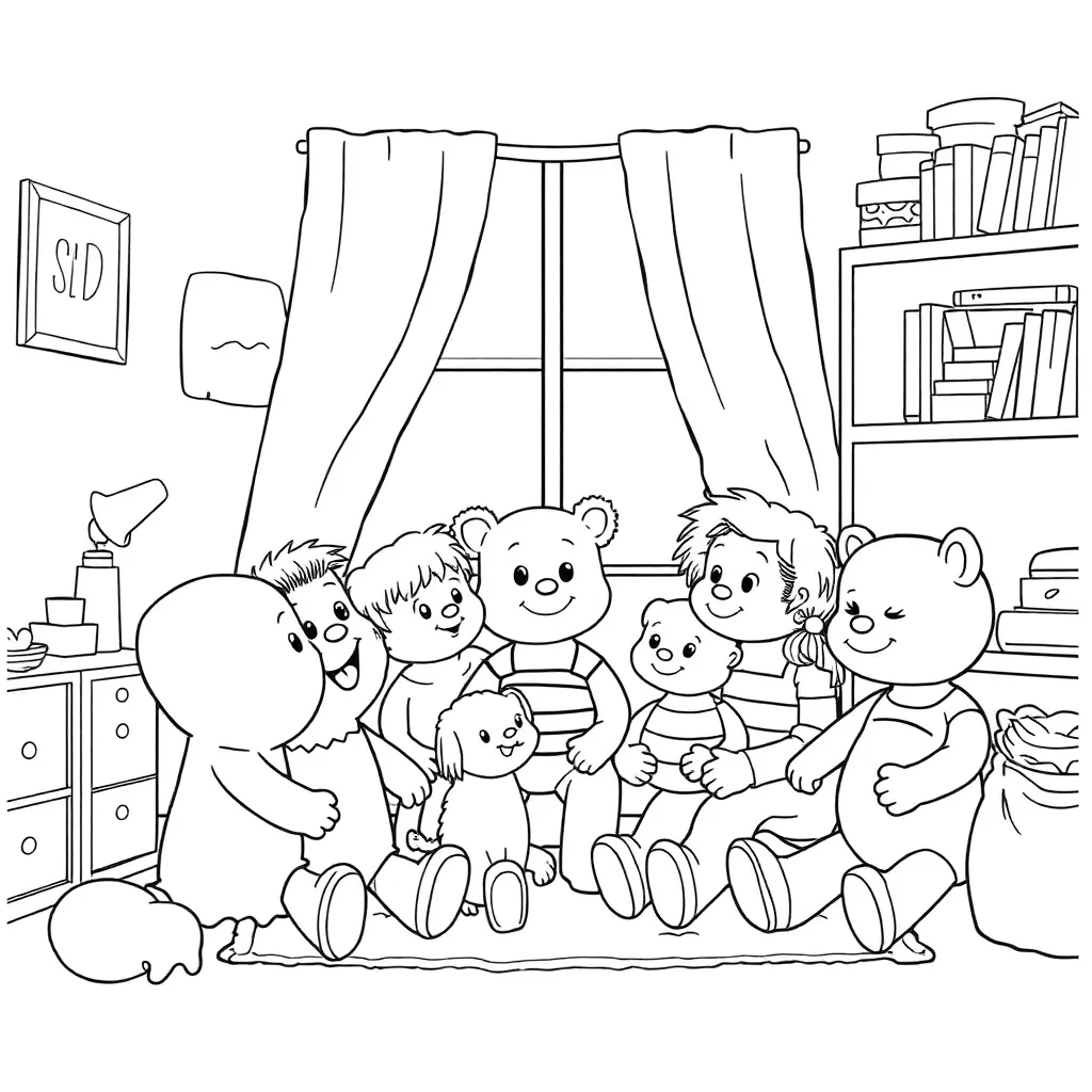 Toy Story coloring page