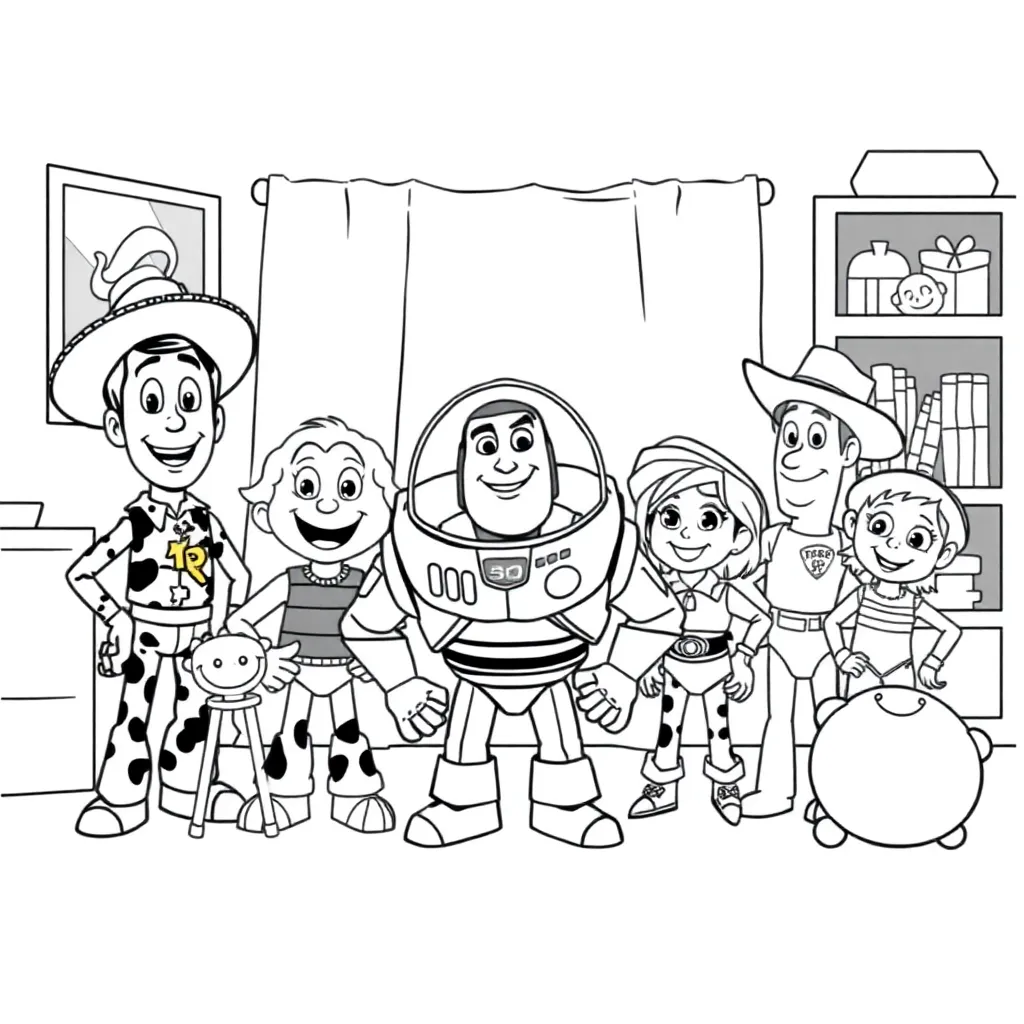 Toy Story coloring page