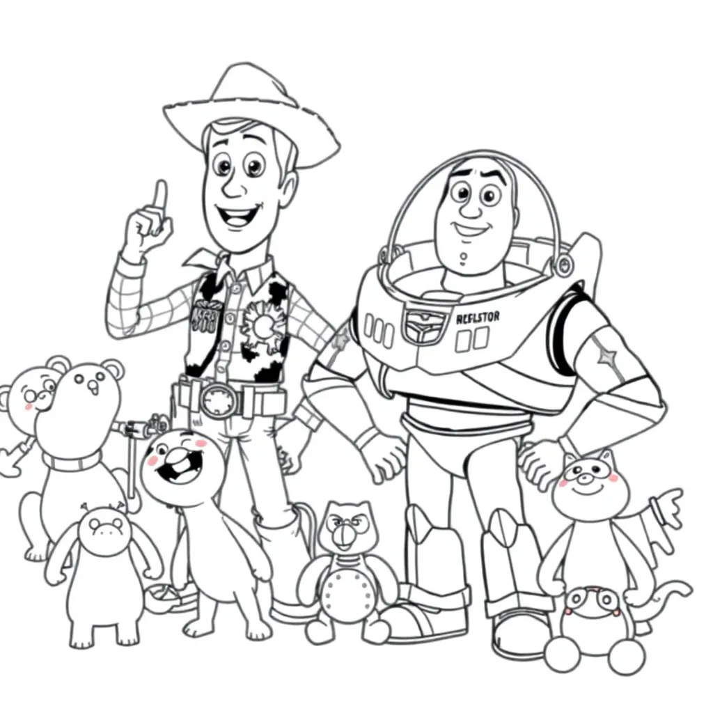 Toy Story coloring page