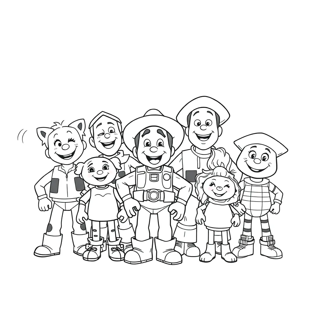 Toy Story coloring page