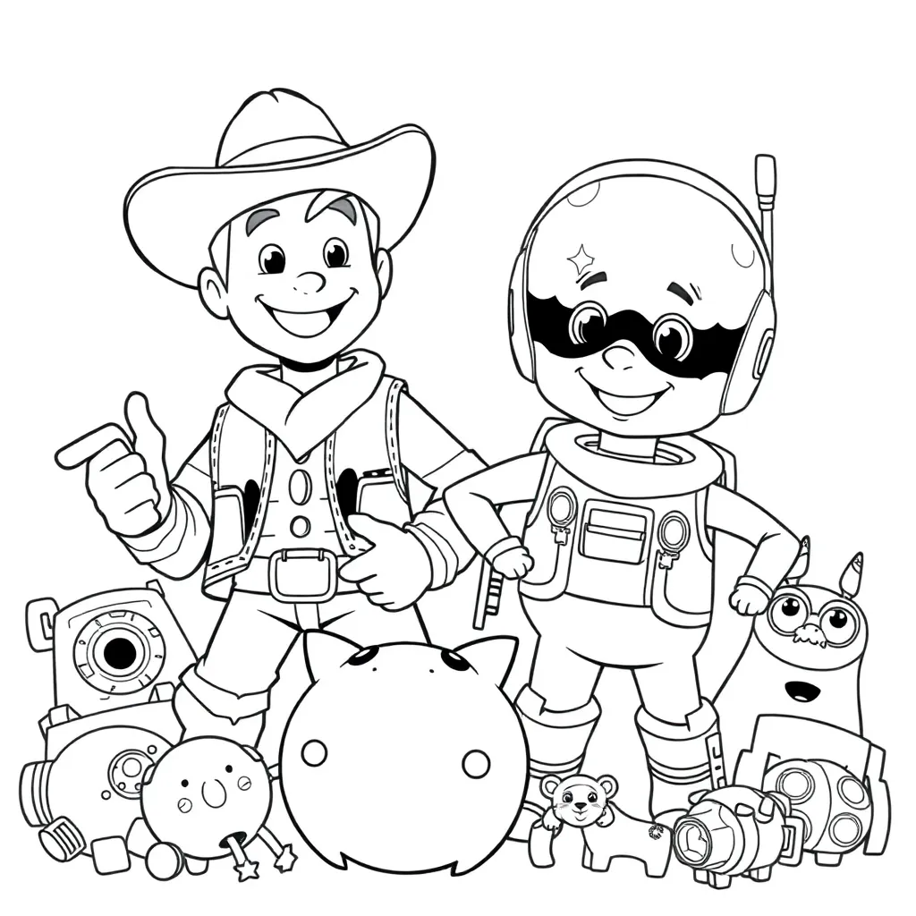 Toy Story coloring page