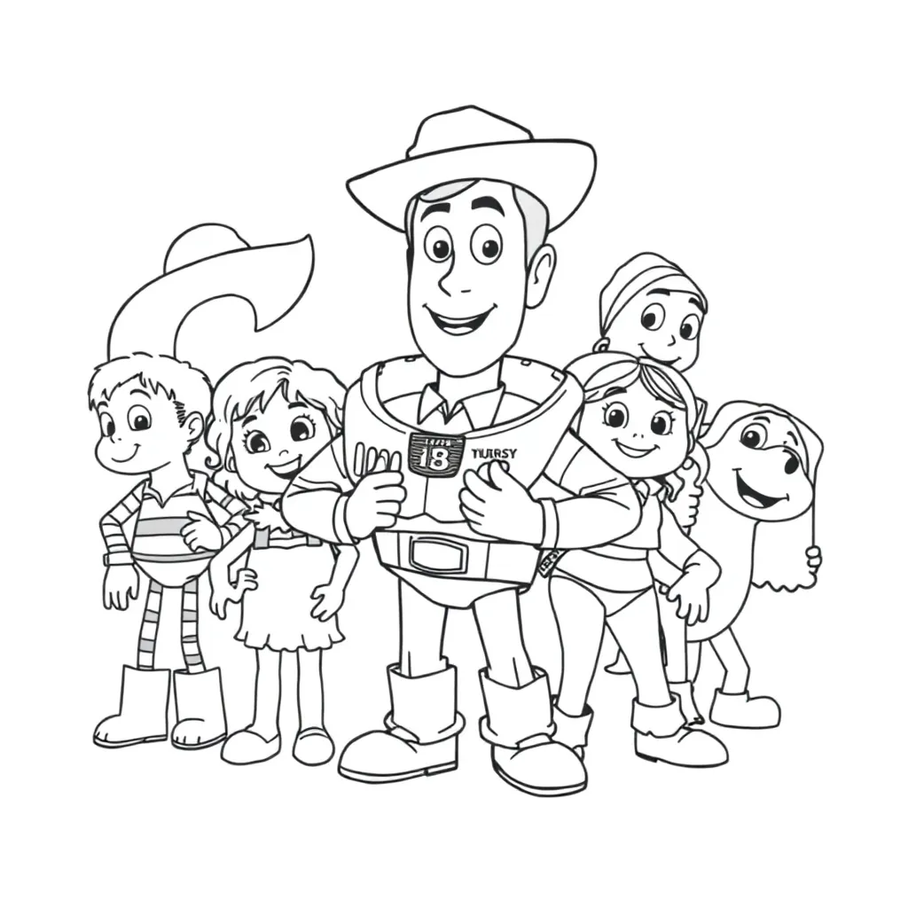 Toy Story coloring page