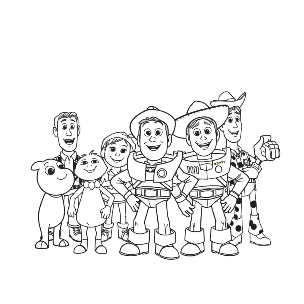 Toy Story coloring page
