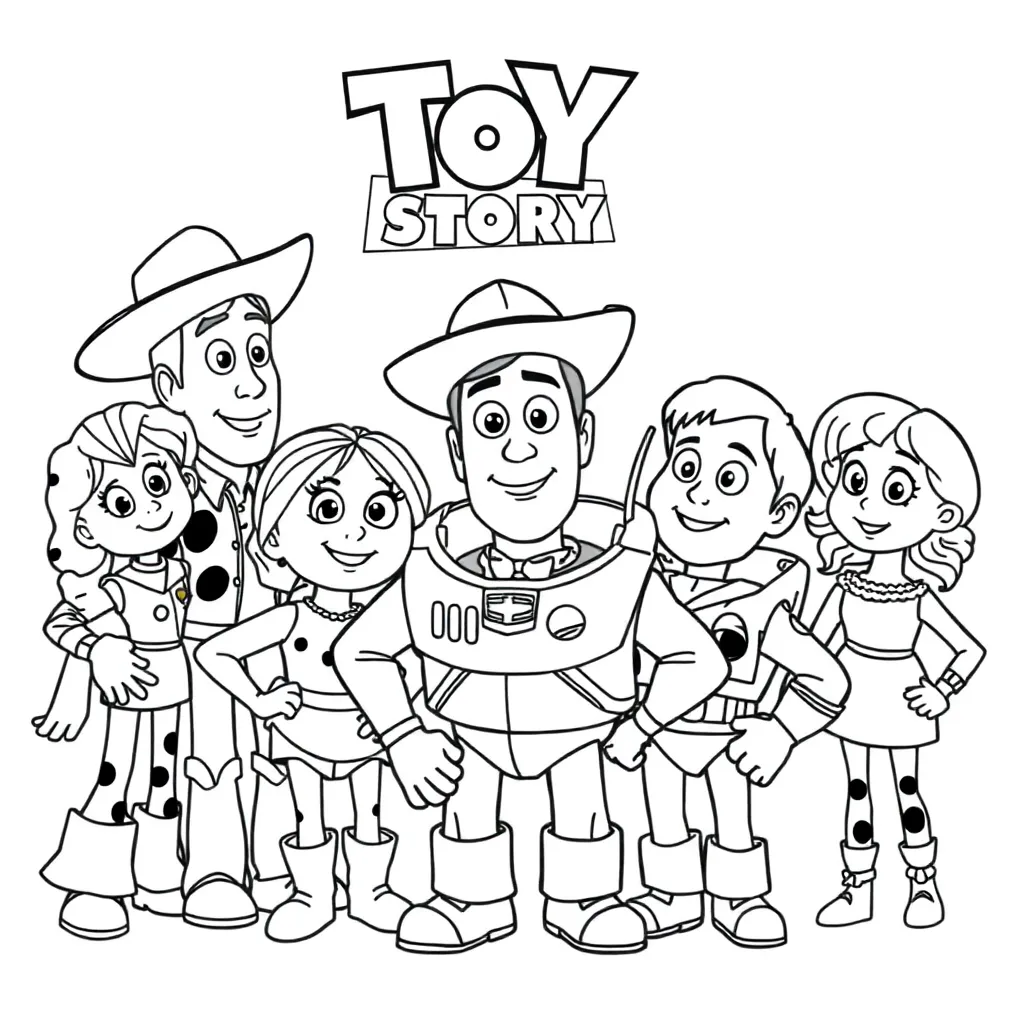 Toy Story coloring page