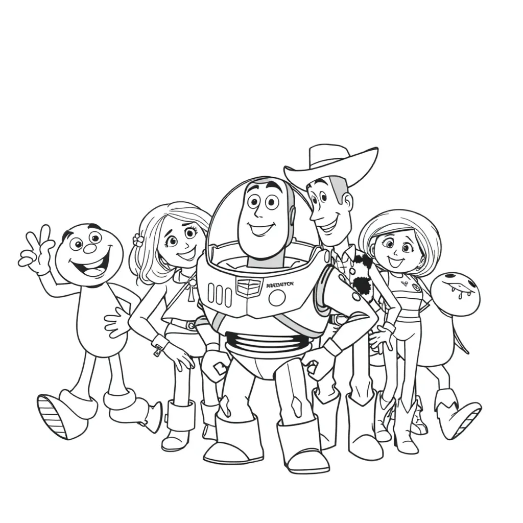 Toy Story coloring page