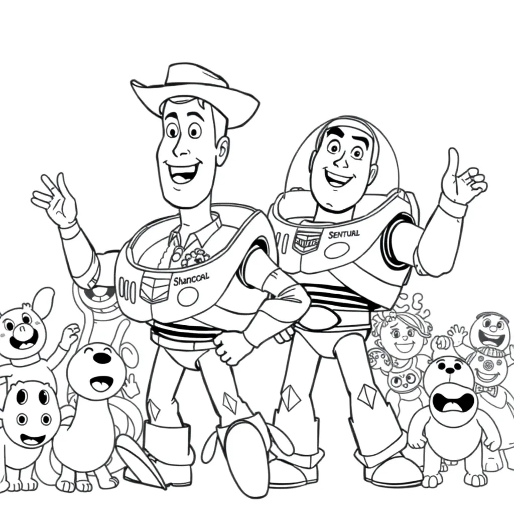 Toy Story coloring page