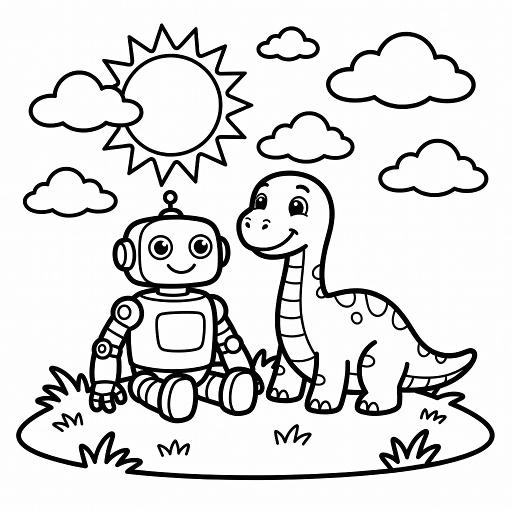 Transformers coloring page