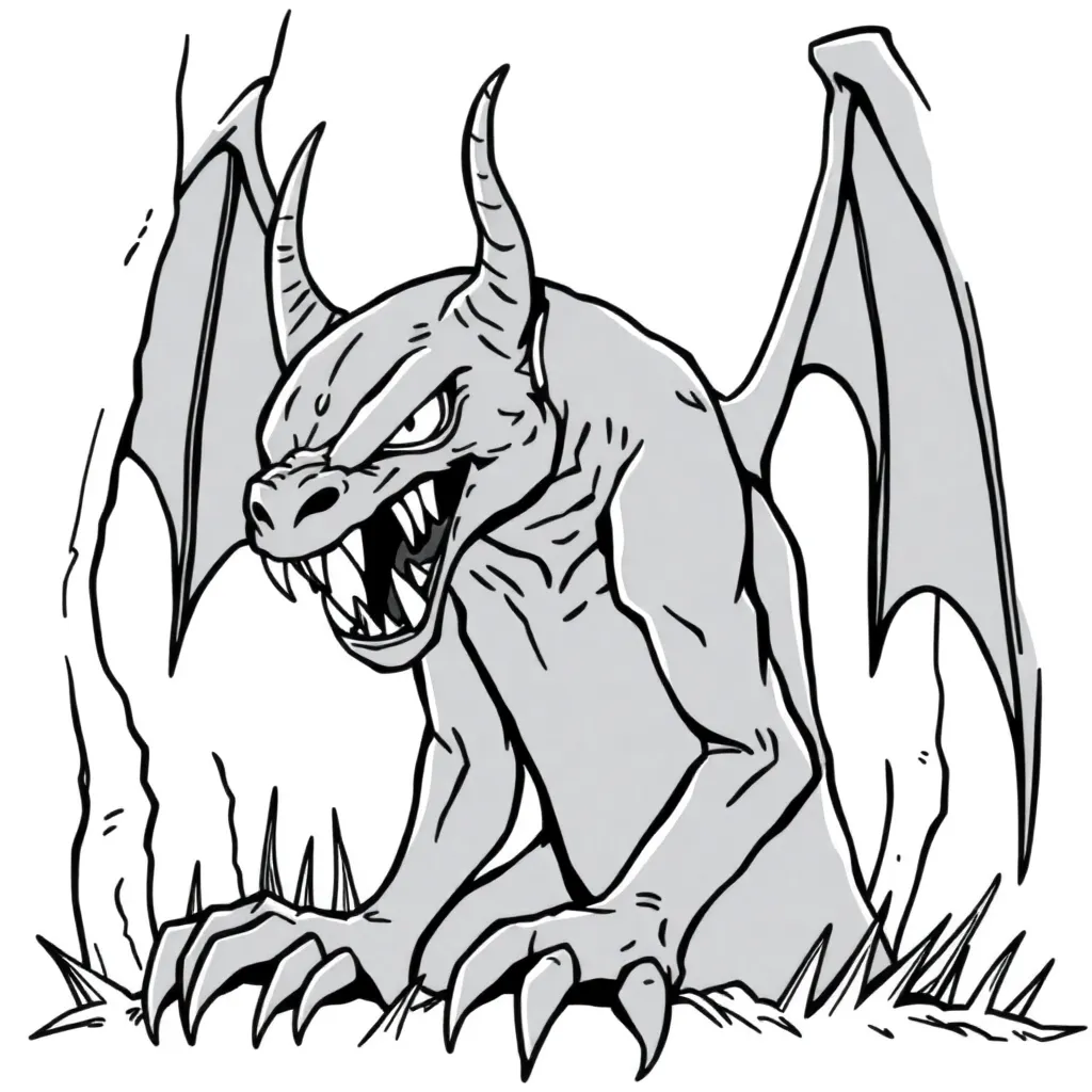 Venom coloring page
