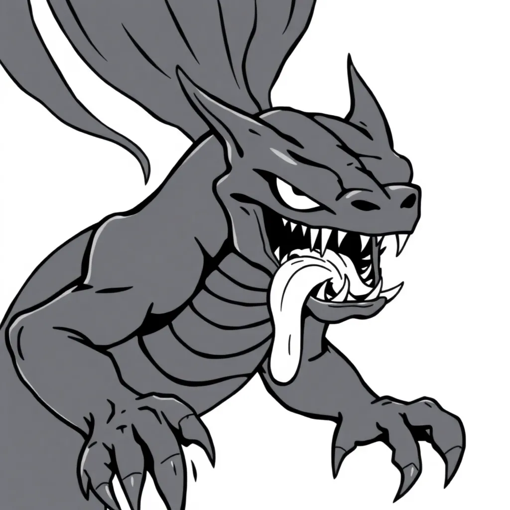 Venom coloring page