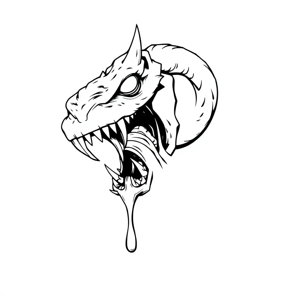 Venom coloring page