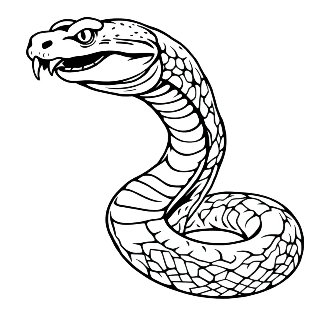 Venom coloring page
