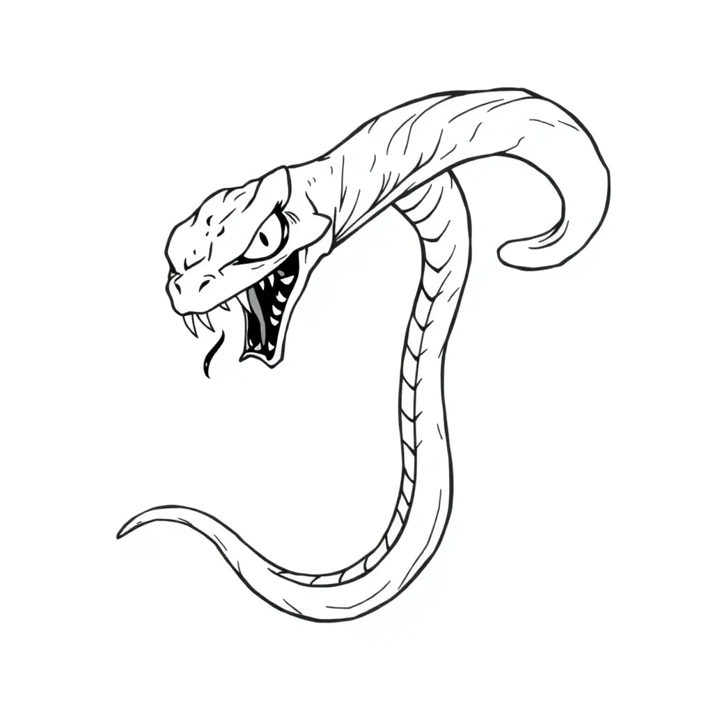 Venom coloring page