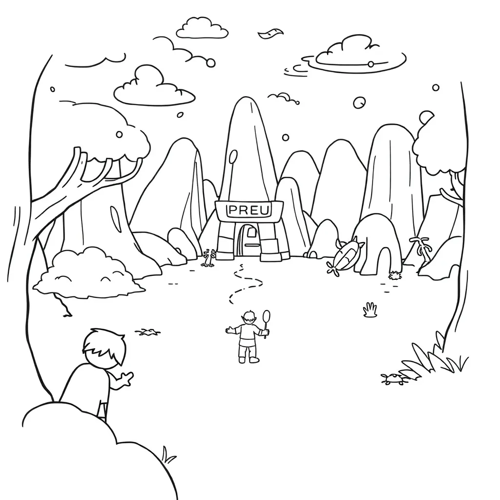 Video Games coloring page