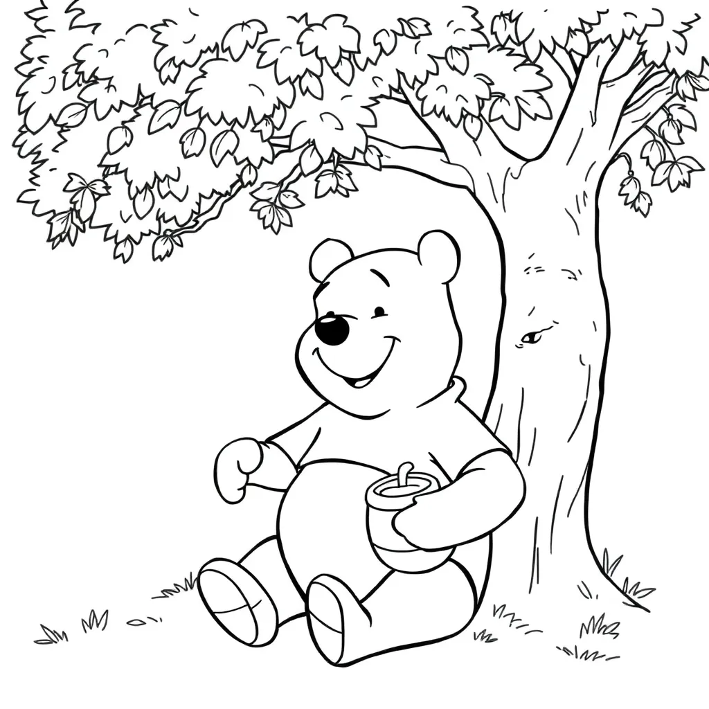 Winnie The Pooh coloring page
