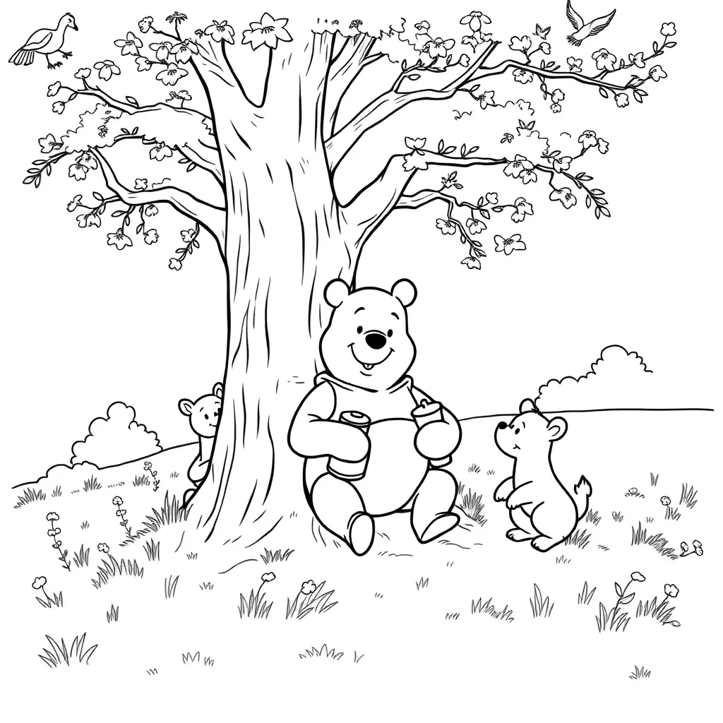 Winnie The Pooh coloring page