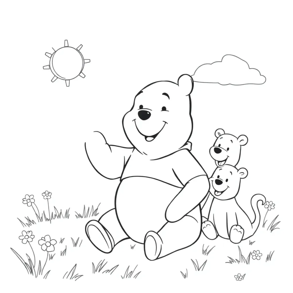 Winnie The Pooh coloring page