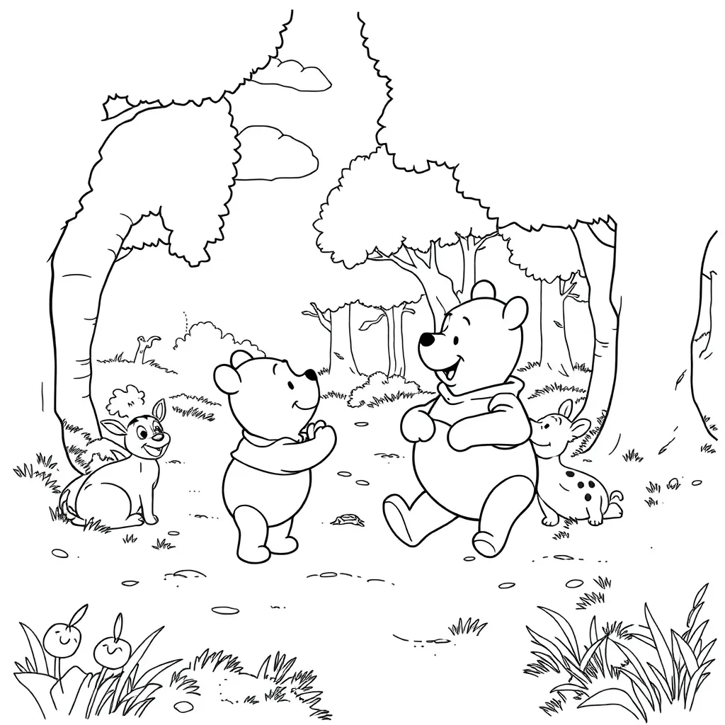 Winnie The Pooh coloring page