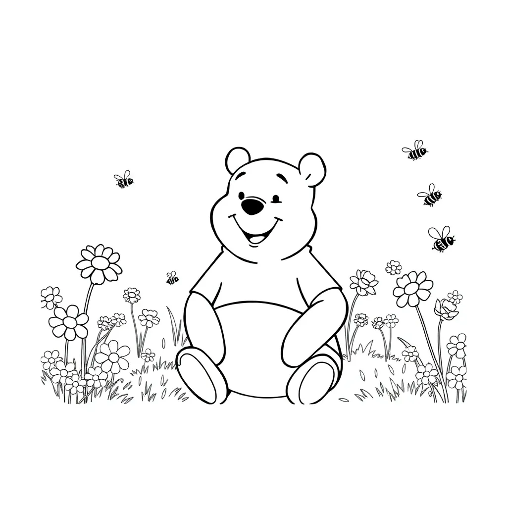 Winnie The Pooh coloring page