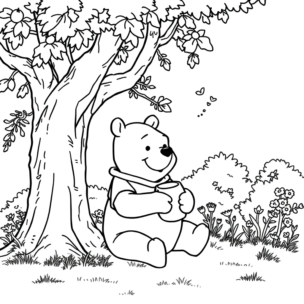 Winnie The Pooh coloring page